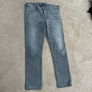 Citizens of Humanity; gray; skinny jean fit; size 29; good condition